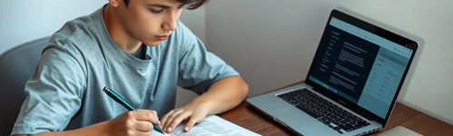 Persona comenzando a interactuar con una interfaz de IA en su dispositivo